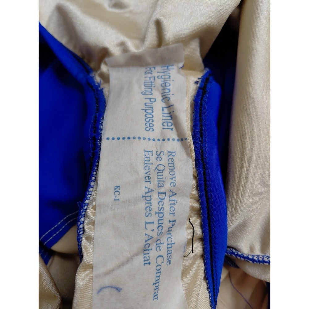 Vintage Carol Wior Swimsuit New One Piece Navy Blue Plus Sz 20 Takes Inches Off - Picture 15 of 16